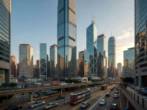 Hong Kong Financial District Business Hub Location
